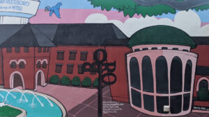 Murfreesboro's Vine Street Marketplace Mural section 4