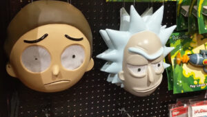 Rick and Morty masks