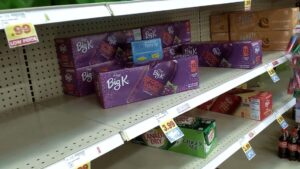 12 pack of big k brand grape soda