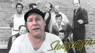 neil dandy with picture of late 70s sha na na