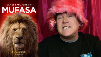 neil dandy with mufasa graphic