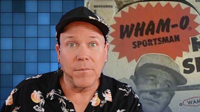 neil dandy with vintage wham-o logo