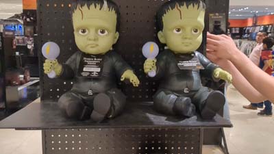 tiny terrors frankenstein's monster doll