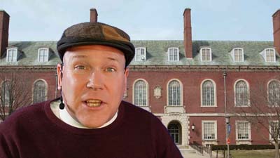 neil dandy with a picture of the university of chicago illinois urbana champaign