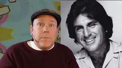 neil dandy with picture of ronco co-founder Mel Korey