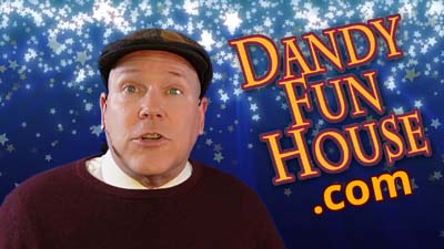 neil dandy with the dandyfunhouse.com logo