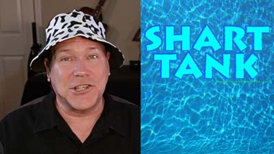 neil dandy with shart tank t-shirt design (aquatic theme)