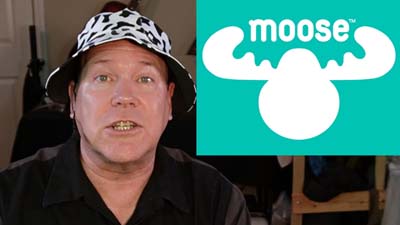 neil dandy with the moose toys logo