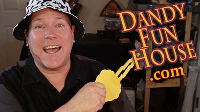 neil dandy with the dandyfunhouse.com logo