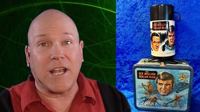 neil dandy with six million dollar man lunchbox