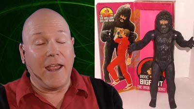neil dandy with bionic bigfoot action figure