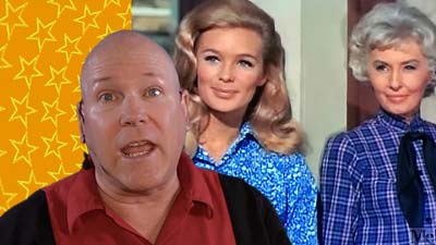 neil dandy with picture of barbara stanwyck and linda evans
