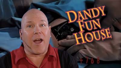 neil dandy with an opened bionic arm