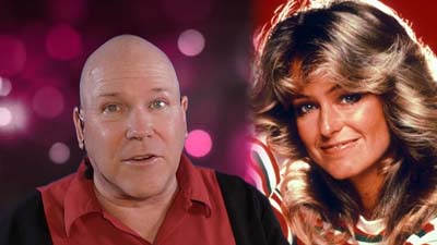neil dandy with picture of farrah fawcett